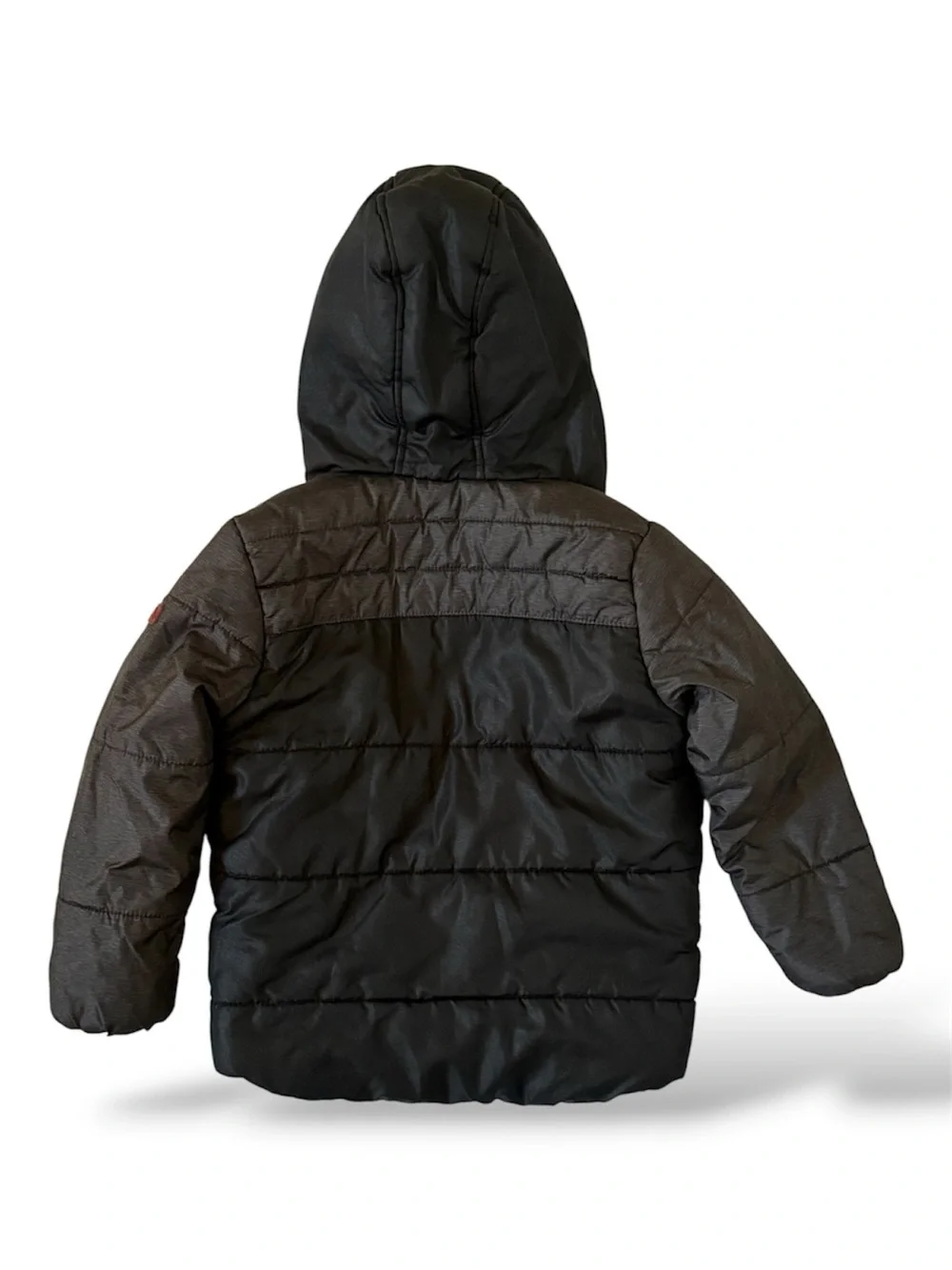 Kids Black Puffer Jacket